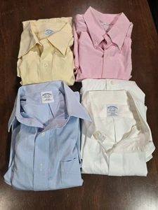 Paket mit 4 Hemden, Brooks Brothers Slim Fit, Größe 16,5-35 - Bild 1 von 24