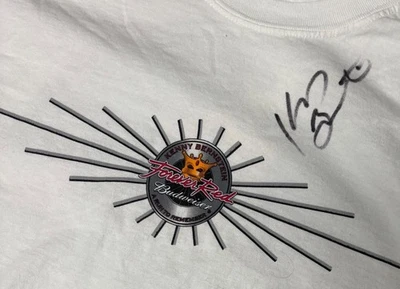 ФУТБОЛКА МУЖСКАЯ БОЛЬШАЯ KENNY BERNSTEIN FOREVER RED A RUN TO REMEMBER С ПОДПИСЬЮ - Изображение 1 из 3