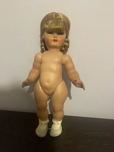 Schöne Vintage Puppe Frankreich SGDG "Bella" Zöpfe verbunden - Bild 1 von 4