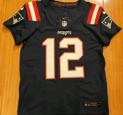 Nike Tom Brady New England Patriots Vapor FUSE Elite NFL Game Jersey sz.40 - Image 1 of 4