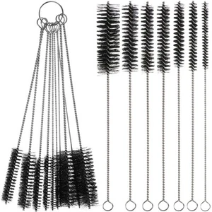 10 Stück Edelstahl Nylon Reinigungswerkzeuge Praktische Einfache Anwendung Reinigungsbürsten - Bild 1 von 12