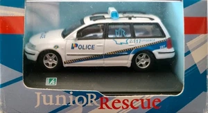 Cararama 1:72 Junior Rescue - VW Police Car ✆ 117   BNIB - Picture 1 of 5