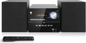 Kompaktanlage mit CD-DVD-Player, JOVELL Retro HiFi Musikanlage Heimlautsprecher - Bild 1 von 8