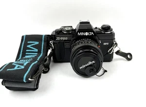 Minolta X-700 MPS 35mm Film Camera W/ MD 50mm f/1.7 Lens & Strap Tested Cleaned - Picture 1 of 24