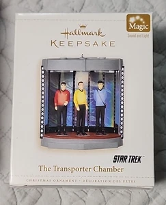 Hallmark QXI6296 Star Trek The Transporter Chamber Ornament Magic Features - Picture 1 of 6