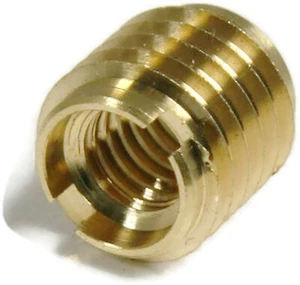 Thread Insert for Wood EZ-LOK Brass #400 Series Knife Threaded Wood Inserts - Picture 1 of 3