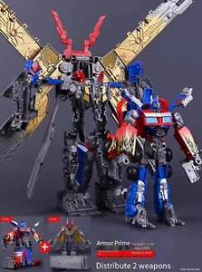 Juguete transformador aleación parcial armadura de batalla modelo Optimus Prime figura regalo - Imagen 1 de 1