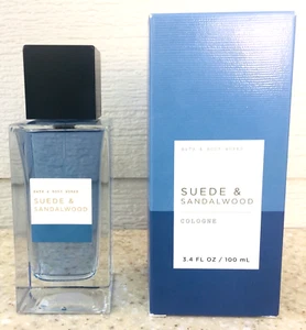 Bath & Body Works SUEDE & SANDALWOOD Cologne 3.4oz NIB - Picture 1 of 3