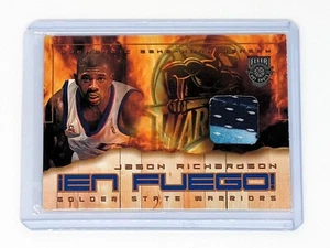 2002-03 Fleer Hot Shots ¡En Fuego! Game-Used Gold #JR Jason Richardson /150 - Picture 1 of 2