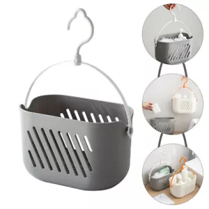 Hanging Storage Basket Bathroom Storage Bin Kitchen Shower Baskets Organizer - Picture 1 of 10