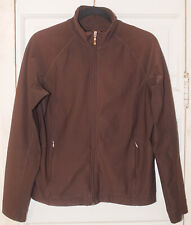 Lucy Jacket Womens Large Brown Lightweight Full Zip LucyTech