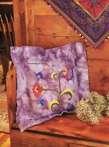 Jacobean Pillow Quilt Pattern Pieced/Applique JC - Picture 1 of 1