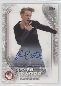 2018 US Olympic & Paralympic Team and Hopefuls /50 Evan Bates Rookie Auto RC