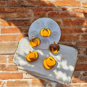 Zucca stampo in silicone fatto a mano per Ringraziamento-Autunno-Halloween-Fondente-Resina... - Foto 1 di 8