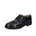 shoes men BRUNO VERRI elegant black leather 102 BC300
