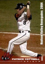 2004 Hudson Valley Renegades Grandstand #9 Patrick Cottrell Chatom Alabama Card