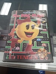 Ms. Pac-Man Sega Genesis 1991 Box Only - Picture 1 of 3
