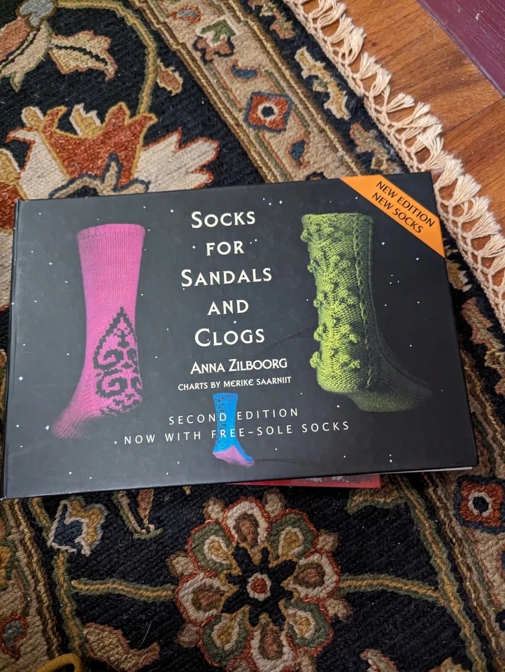 socks For Sandals & Clogs By Anna Zilboorg 2nd Edition With Free Sole Socks  - Image 1 of 1