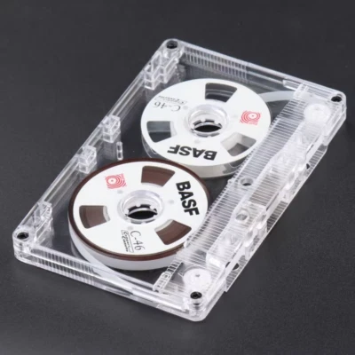 BASF C-46  Reel to Reel Silver Cassette Tape  Self-made High Quality Design - Image 1 of 4