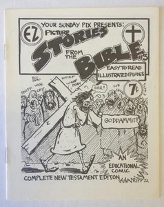 Picture Stories From The Bible 3 Underground Mini Comix 1972 - Picture 1 of 1
