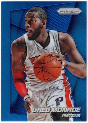 Greg Monroe 2014-15 Panini Prizm 10/99 Jersey Number 1/1 - Image 1 of 2