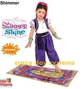 Purple Shimmer Girls Costume, Size 3T-4T Nickelodeon NWT Shimmer & Shine - Picture 1 of 4