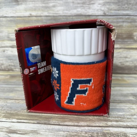 Florida Gators Mug Orange Team Sweater Coffee Cup NCAA Football Cover