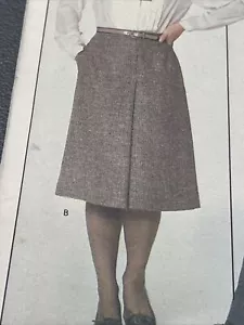 UNCUT Vintage Vogue 2829 American Designer Sz 12 Joseph Picone Skirts & Pants - Picture 1 of 10