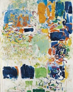 Joan Mitchell Noon Canvas Print 16 x 20 - Foto 1 di 5