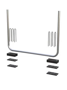 Trampoline anchors and leveling System Starter Set 2 Standard  Made in USA - Picture 1 of 7