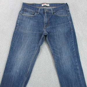 Levis Jeans Mens W32 L28 Blue Skinny Denim 511 - Picture 1 of 14