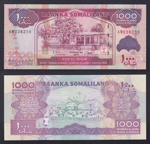 Banconota Somaliland 1000 shillings 2011 P.-20a FDS/UNC - Bild 1 von 1