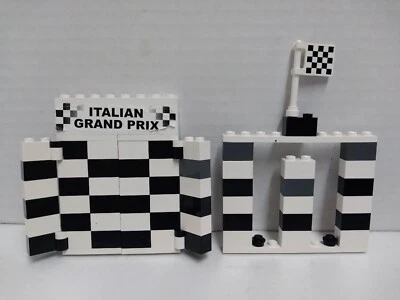 PREOWNED LEGO FERRARI Finish Line Italian Grand Prix NOT COMPLETE  - Image 1 of 4