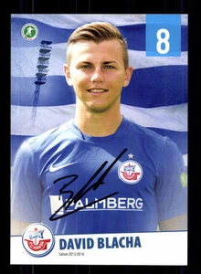 David Blacha Autogrammkarte Hansa Rostock 2013-14 Original Signiert+A 132481 - Picture 1 of 2