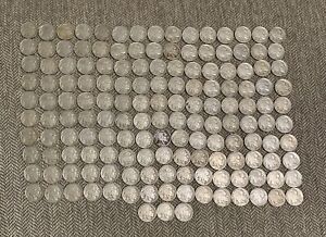 (Lot of 153) Buffalo Nickels with 1930s Dates