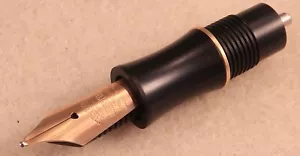 Modern 18k Sheaffer Lifetime Nib Unit, Appears Broad, Appears NOS, Balance SX - Picture 1 of 2