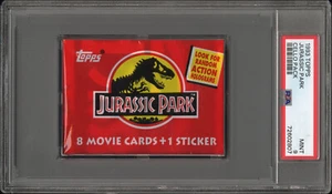 1993 Jurassic Park Cello Pack bewertet PSA 9 LOW POP 🙂 Kenner Dinosaurier 🙂 🙂 TRex - Bild 1 von 2