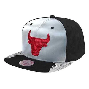 MENS MITCHELL & NESS NBA DAY 5 SNAPBACK BULLS - GREY-BLACK - Picture 1 of 2