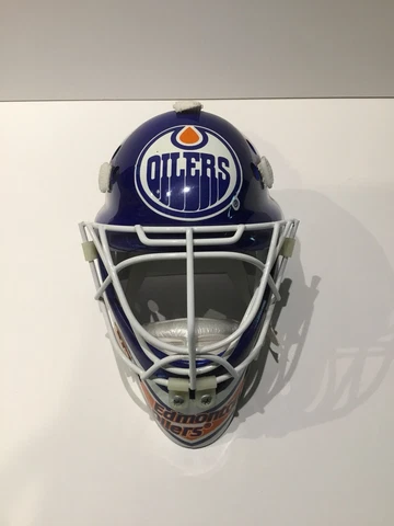 Edmonton Oilers Mini Authentic Mask PCI No Box Cover