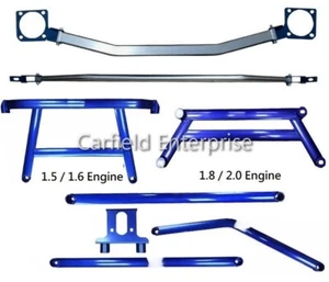 1998-2003 Mazda Protege Familia 323 8th Ford Laser Chassis Ladder Brace Fullset - Picture 1 of 11
