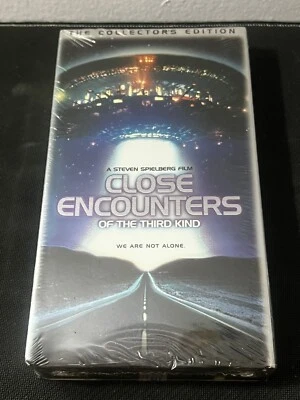 Close Encounters of the Third Kind (VHS, 1977) The Collector's Edition SEALED - Image 1 of 4