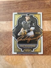 2023 TOPPS TIER ONE IVAN RODRIGUEZ GOLD INK AUTO #/25 RANGERS PPA-IR MARLINS HOF