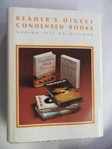 READER'S DIGEST CONDENSED BOOKS Spring 1971 Selections Hard Cover - Picture 1 of 12