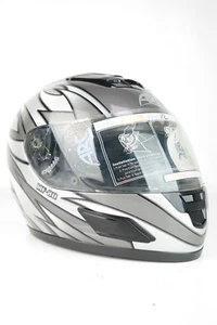 ARC MF-80, ECER22-05, casco integral, casco moto, casco, plata, plata, talla XL - Imagen 1 de 6