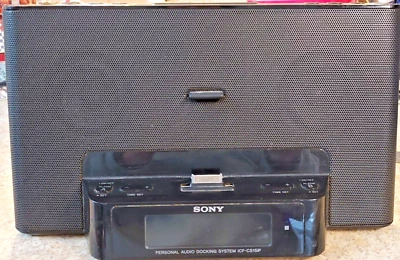 Sony ICF-CS15IP Personal Audio Docking System - Image 1 of 4