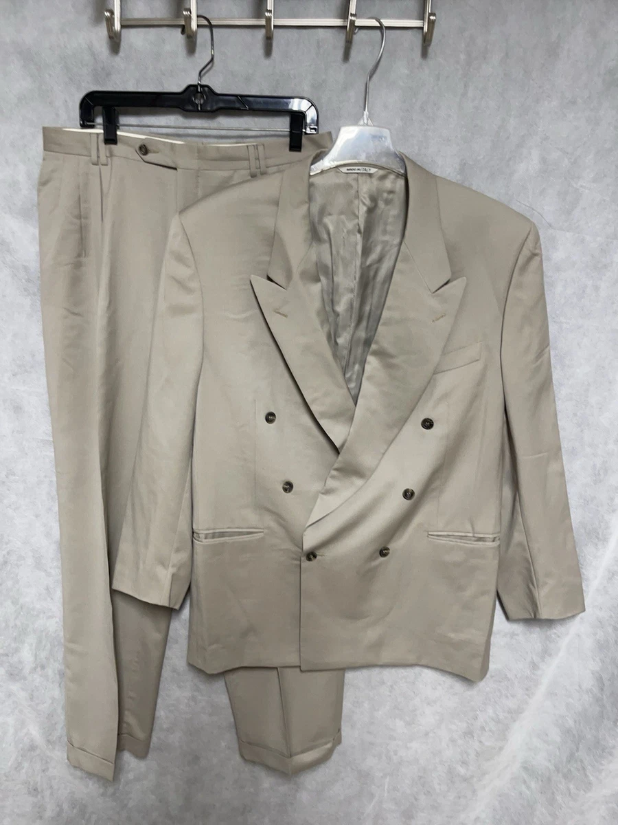 Double-Breasted Beige Suits & Blazers for Men for sale | eBay