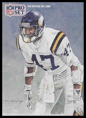 1991 Pro Set Spanish #287 Joey Browner - Image 1 of 2