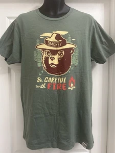 The Landmark Project SMOKEY BEAR Be careful with FIRE  T-Shirt Size Large - Picture 1 of 9