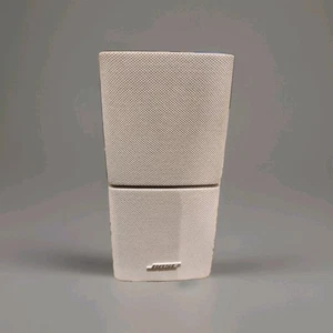 Bose Double Acoustimass Cube Speaker white ~ LOW SHIPPING - Picture 1 of 6
