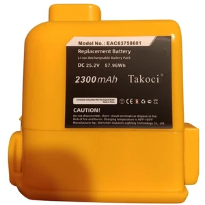 Takoci 2300mAh 57.96Wh Li-ion Rechargeable Replacement Battery Pack EAC63758601 - Picture 1 of 8